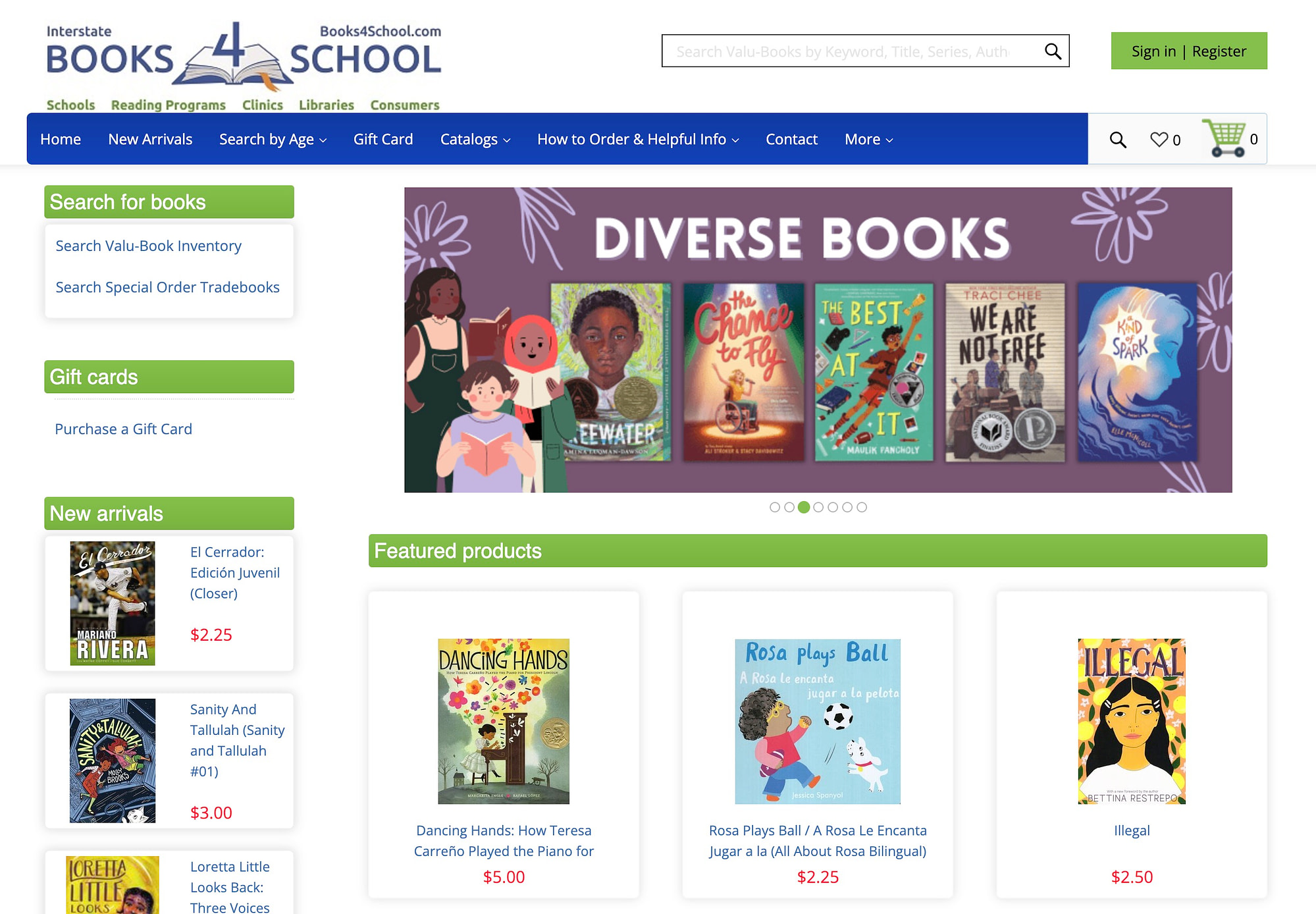 Books4sSchool uses open source ecommerce.