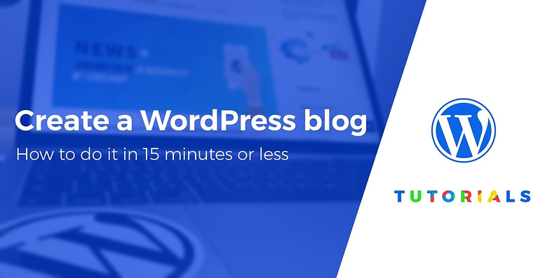 How to create a WordPress blog