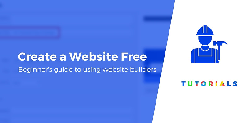 How to create a website free of cost