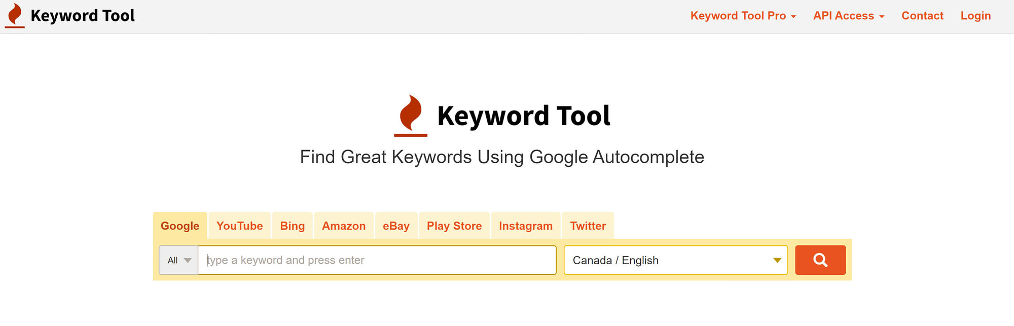 Keyword Tool