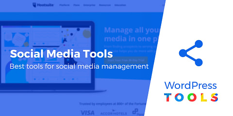 Social media management tools