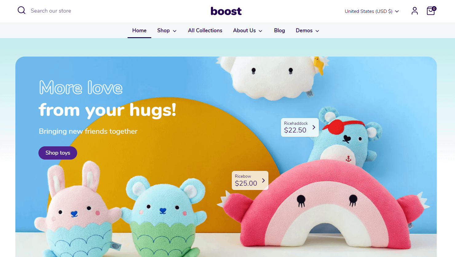 Best Shopify themes #17: Boost