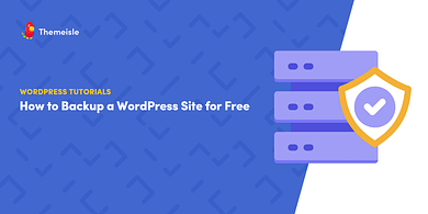 How to backup wordpress site.