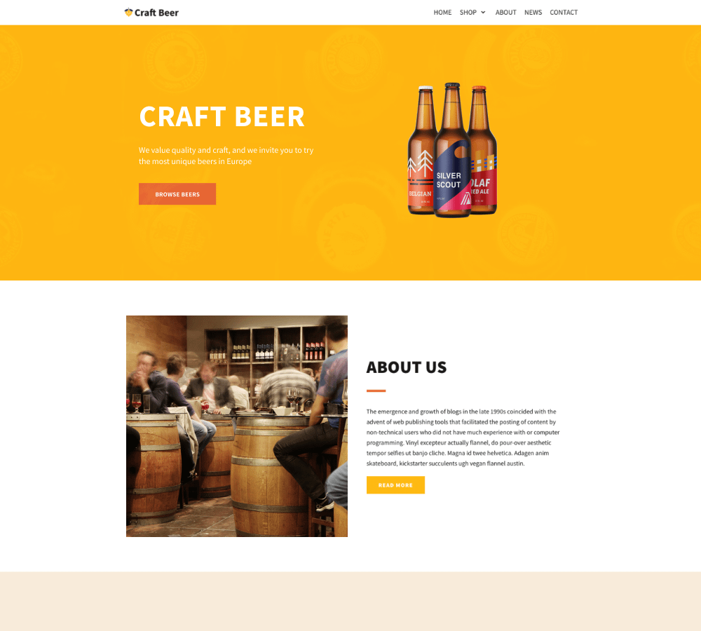 Craft Beer  Featured Image
