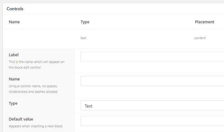 Adding fields to your custom block.