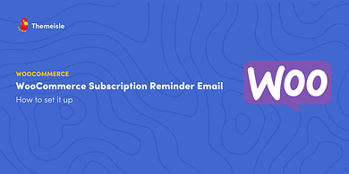 Woocommerce subscription reminder email.